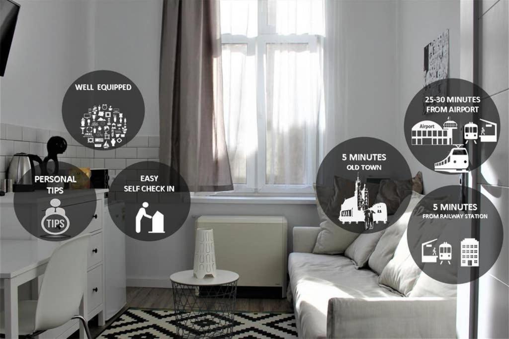 Corner 5 I Old Town I Cosy Studio Krakow Dış mekan fotoğraf